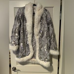 Band of the Free Faux Fur Jacket NWT M